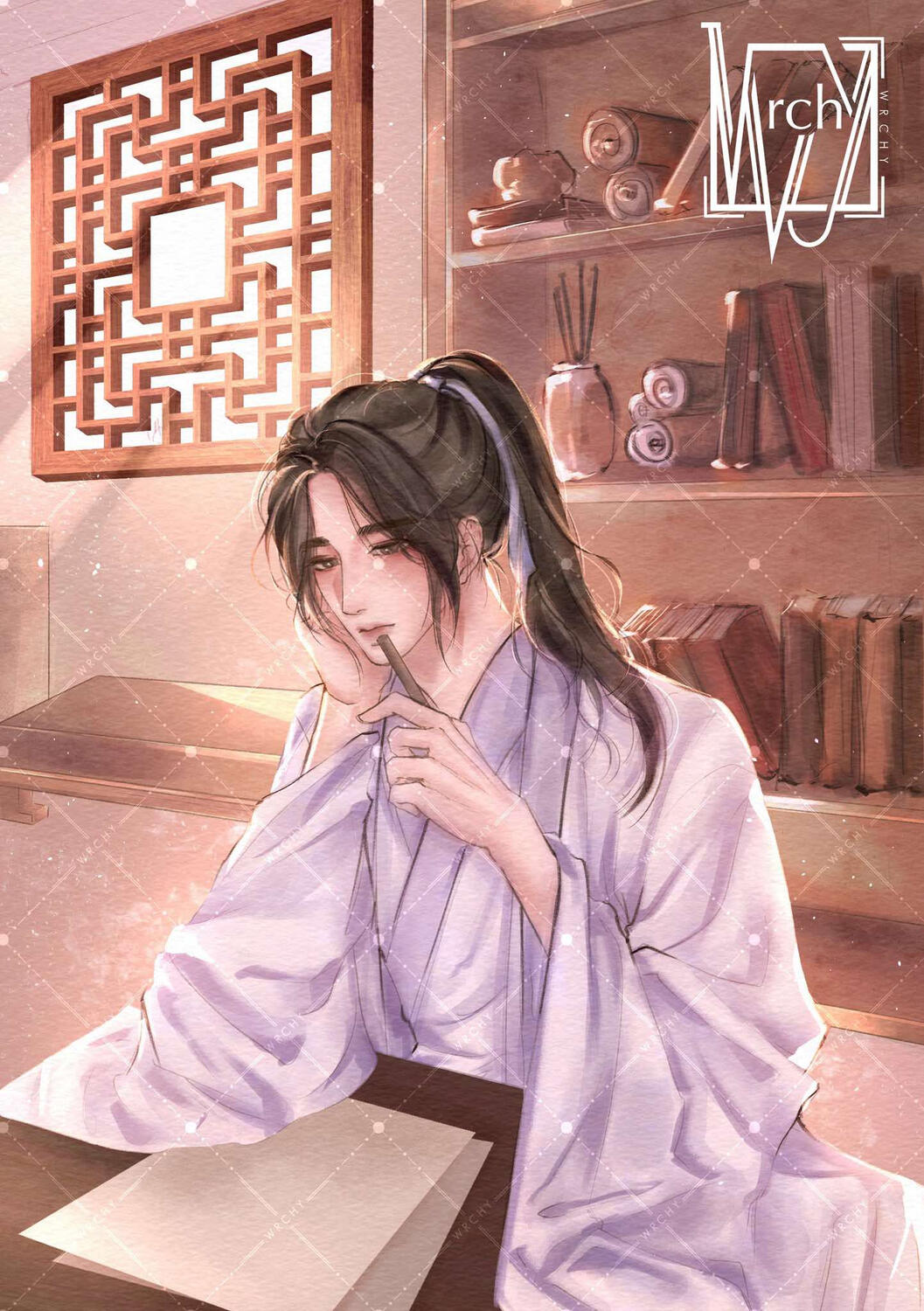 Half body: watercolor